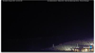 immagine della webcam nei dintorni di Rimini Miramare: webcam San Mauro a Mare
