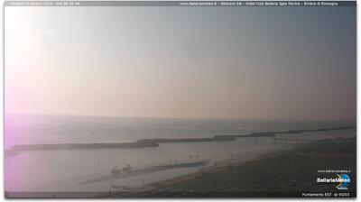 immagine della webcam nei dintorni di San Mauro Pascoli: webcam San Mauro a Mare