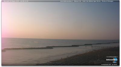 immagine della webcam nei dintorni di Cesenatico: webcam San Mauro a Mare