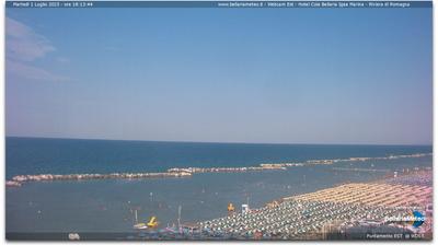 immagine della webcam nei dintorni di Rimini: webcam San Mauro a Mare