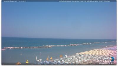 immagine della webcam nei dintorni di Santarcangelo di Romagna: webcam San Mauro a Mare