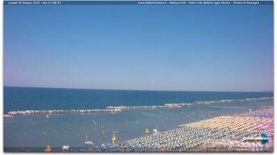 immagine della webcam nei dintorni di Rimini: webcam San Mauro a Mare