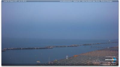 immagine della webcam nei dintorni di Bellaria Igea Marina: webcam San Mauro a Mare