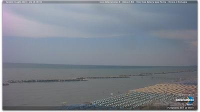 immagine della webcam nei dintorni di Viserba: webcam San Mauro a Mare