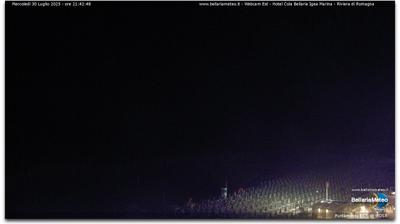immagine della webcam nei dintorni di Bellaria Igea Marina: webcam San Mauro a Mare