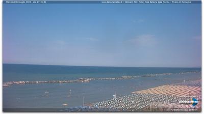 immagine della webcam nei dintorni di Gatteo: webcam San Mauro a Mare