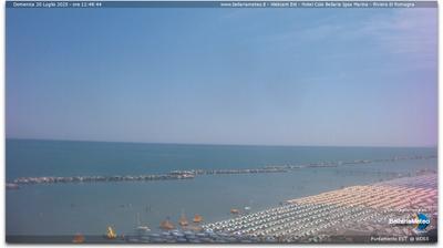 immagine della webcam nei dintorni di Lido Adriano: webcam San Mauro a Mare