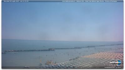 immagine della webcam nei dintorni di Rimini: webcam San Mauro a Mare