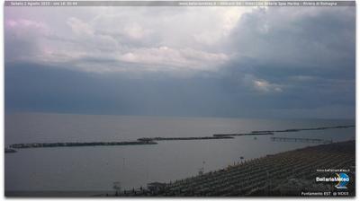 immagine della webcam nei dintorni di Santarcangelo di Romagna: webcam San Mauro a Mare