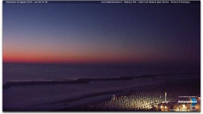 immagine della webcam nei dintorni di Torre Pedrera: webcam San Mauro a Mare