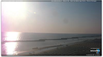 immagine della webcam nei dintorni di Torre Pedrera: webcam San Mauro a Mare