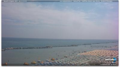 immagine della webcam nei dintorni di Santarcangelo di Romagna: webcam San Mauro a Mare