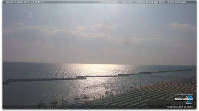 immagine della webcam nei dintorni di Santarcangelo di Romagna: webcam San Mauro a Mare