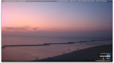 immagine della webcam nei dintorni di Bellaria Igea Marina: webcam San Mauro a Mare