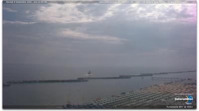 immagine della webcam nei dintorni di Lido di Savio: webcam San Mauro a Mare