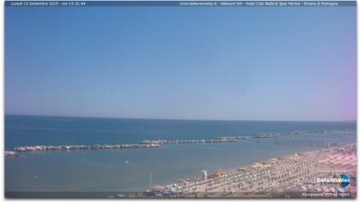 immagine della webcam nei dintorni di Santarcangelo di Romagna: webcam San Mauro a Mare