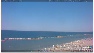 immagine della webcam nei dintorni di Viserbella: webcam San Mauro a Mare