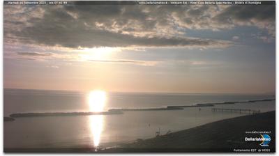 immagine della webcam nei dintorni di Bellaria Igea Marina: webcam San Mauro a Mare