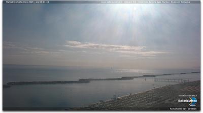 immagine della webcam nei dintorni di Longiano: webcam San Mauro a Mare