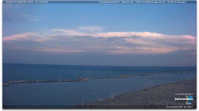 immagine della webcam nei dintorni di Cesenatico: webcam San Mauro a Mare