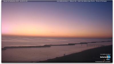 immagine della webcam nei dintorni di Cervia: webcam San Mauro a Mare