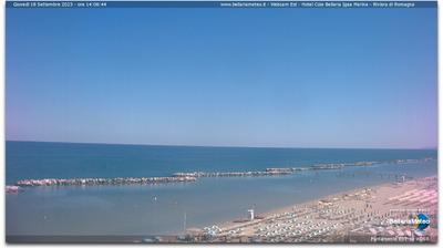 immagine della webcam nei dintorni di Bellariva: webcam San Mauro a Mare
