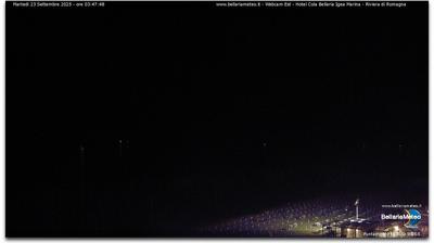 immagine della webcam nei dintorni di Rivazzurra: webcam San Mauro a Mare