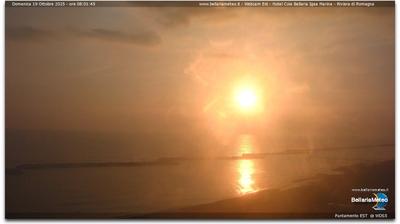 immagine della webcam nei dintorni di Roncofreddo: webcam San Mauro a Mare