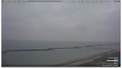 immagine della webcam nei dintorni di Rimini Miramare: webcam San Mauro a Mare