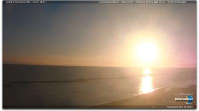 immagine della webcam nei dintorni di Cesenatico: webcam San Mauro a Mare