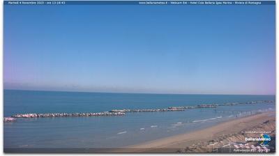 immagine della webcam nei dintorni di Santarcangelo di Romagna: webcam San Mauro a Mare