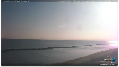 immagine della webcam nei dintorni di Rimini: webcam San Mauro a Mare