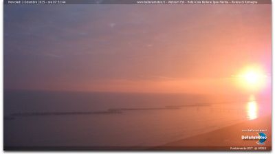 immagine della webcam nei dintorni di Roncofreddo: webcam San Mauro a Mare