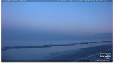 immagine della webcam nei dintorni di Bellaria Igea Marina: webcam San Mauro a Mare