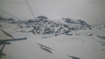 immagine della webcam nei dintorni di Cervinia Plateau Rosa: webcam Cervinia Cime Bianche Laghi