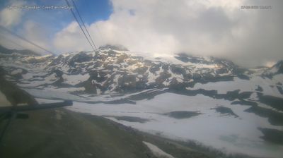 immagine della webcam nei dintorni di Macugnaga: webcam Cervinia Cime Bianche Laghi