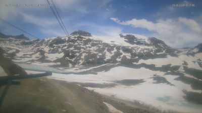 immagine della webcam nei dintorni di Champoluc: webcam Cervinia Cime Bianche Laghi