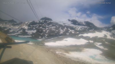 immagine della webcam nei dintorni di Ayas: webcam Cervinia Cime Bianche Laghi