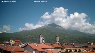 immagine della webcam nei dintorni di Palit Valchiusella: webcam Cuorgnè