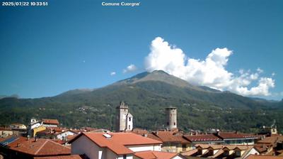 immagine della webcam nei dintorni di Canischio: webcam Cuorgnè