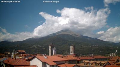immagine della webcam nei dintorni di Castelnuovo Nigra: webcam Cuorgnè