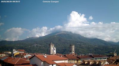 immagine della webcam nei dintorni di Rocca Canavese: webcam Cuorgnè