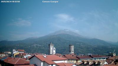 immagine della webcam nei dintorni di Ronco Canavese: webcam Cuorgnè