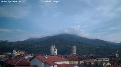 immagine della webcam nei dintorni di Traversella: webcam Cuorgnè
