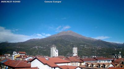 immagine della webcam nei dintorni di Ronco Canavese: webcam Cuorgnè