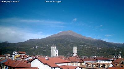 immagine della webcam nei dintorni di Caravino: webcam Cuorgnè