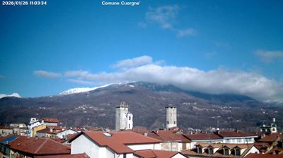 immagine della webcam nei dintorni di Forno Canavese: webcam Cuorgnè