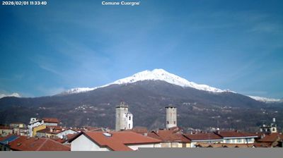 immagine della webcam nei dintorni di Rocca Canavese: webcam Cuorgnè