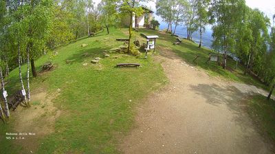 immagine della webcam nei dintorni di Torino Basilica Superga: webcam Rocca Canavese