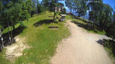 immagine della webcam nei dintorni di Canischio: webcam Rocca Canavese